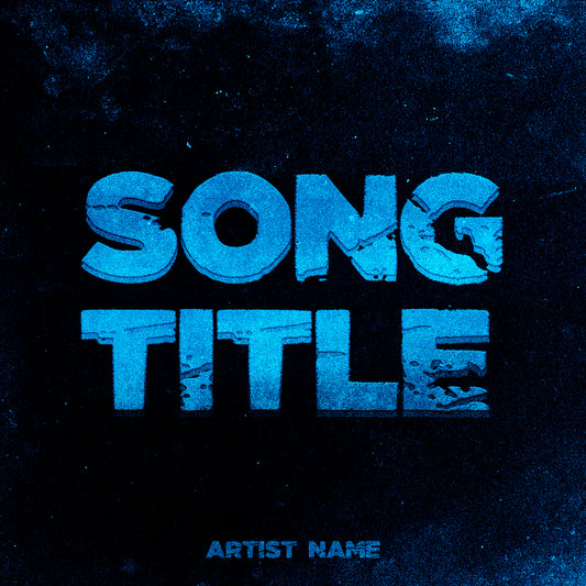 bold frost cover art for music