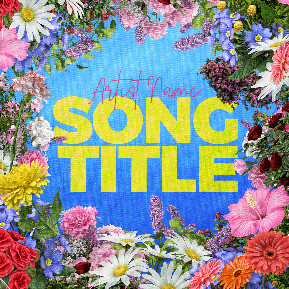 FLORAL – Buy Cover Art For Music | Cover Squadron